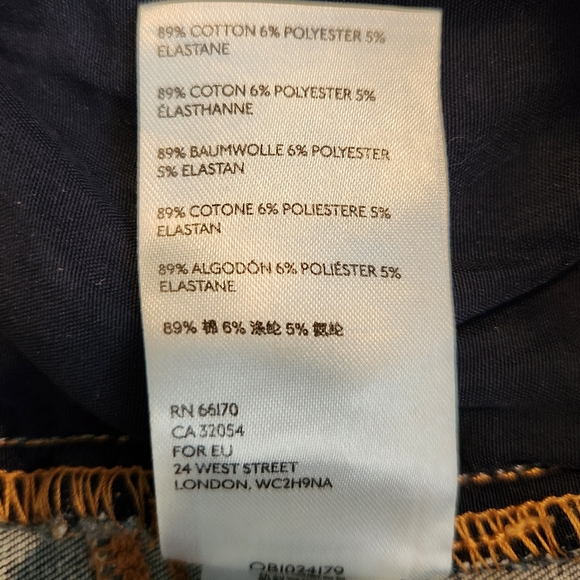 Free People We the Free Riley Daybreak High Rise Seamed Skinny Jeans, si… - Picture 12 of 12